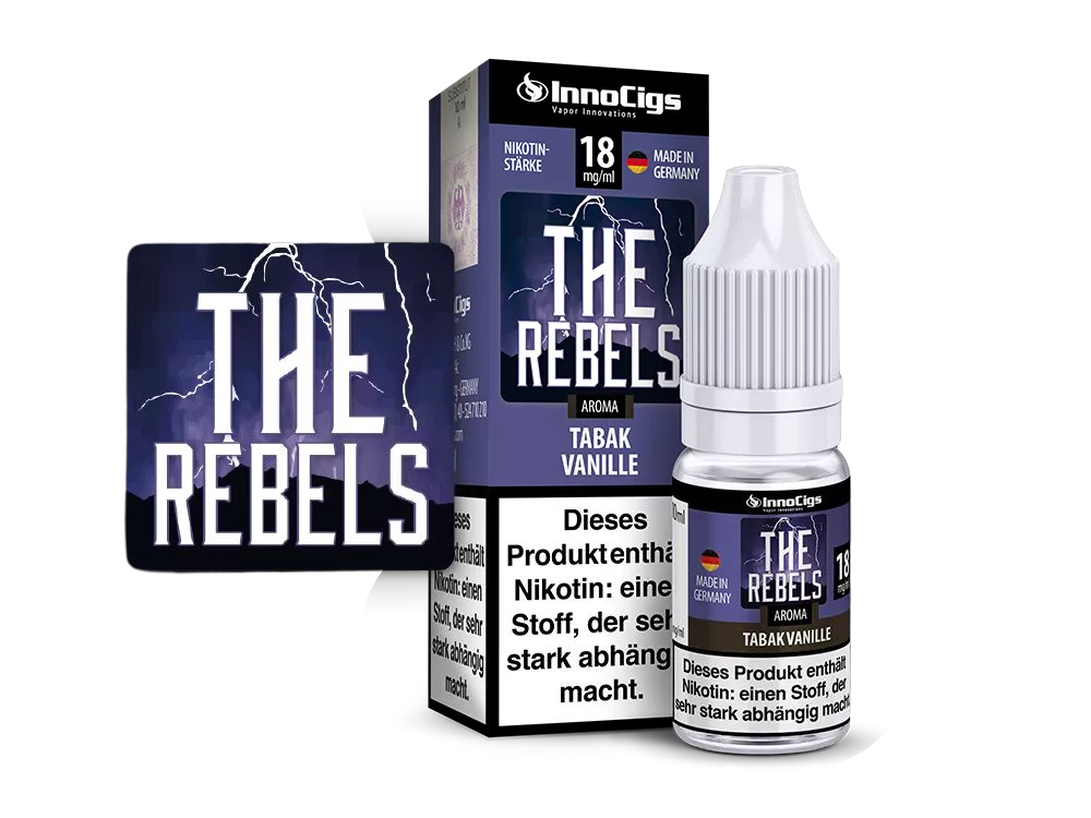 InnoCigs - The Rebels Tabak-Vanille 0 mg/ml